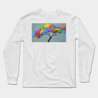 A multi-colored tree Long Sleeve T-Shirt